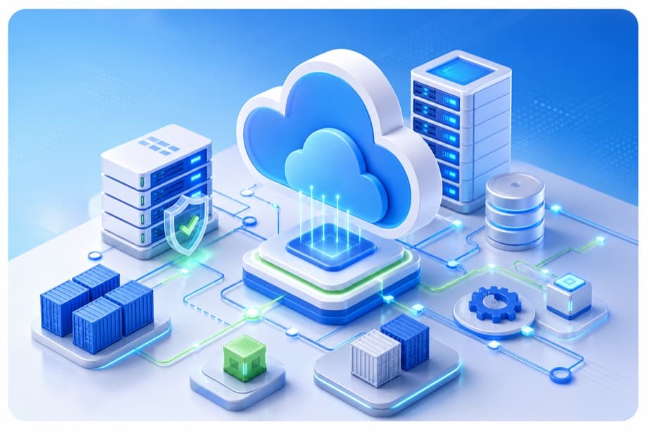 AWS Cloud Engineering & Architecture course illustration at Brightnest AI Academy