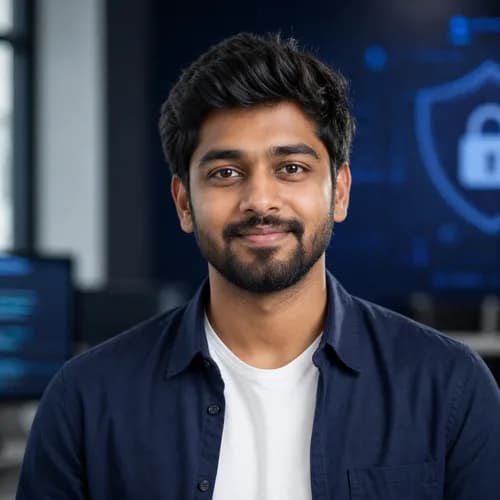 Arjun Mehta, Cybersecurity Learner · Security Operations Pathway