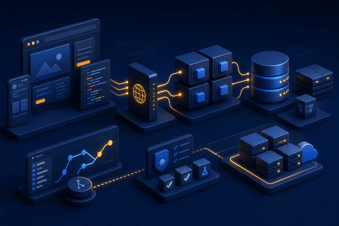 Professional Python Programming course illustration for FutureEdgeAI Academy